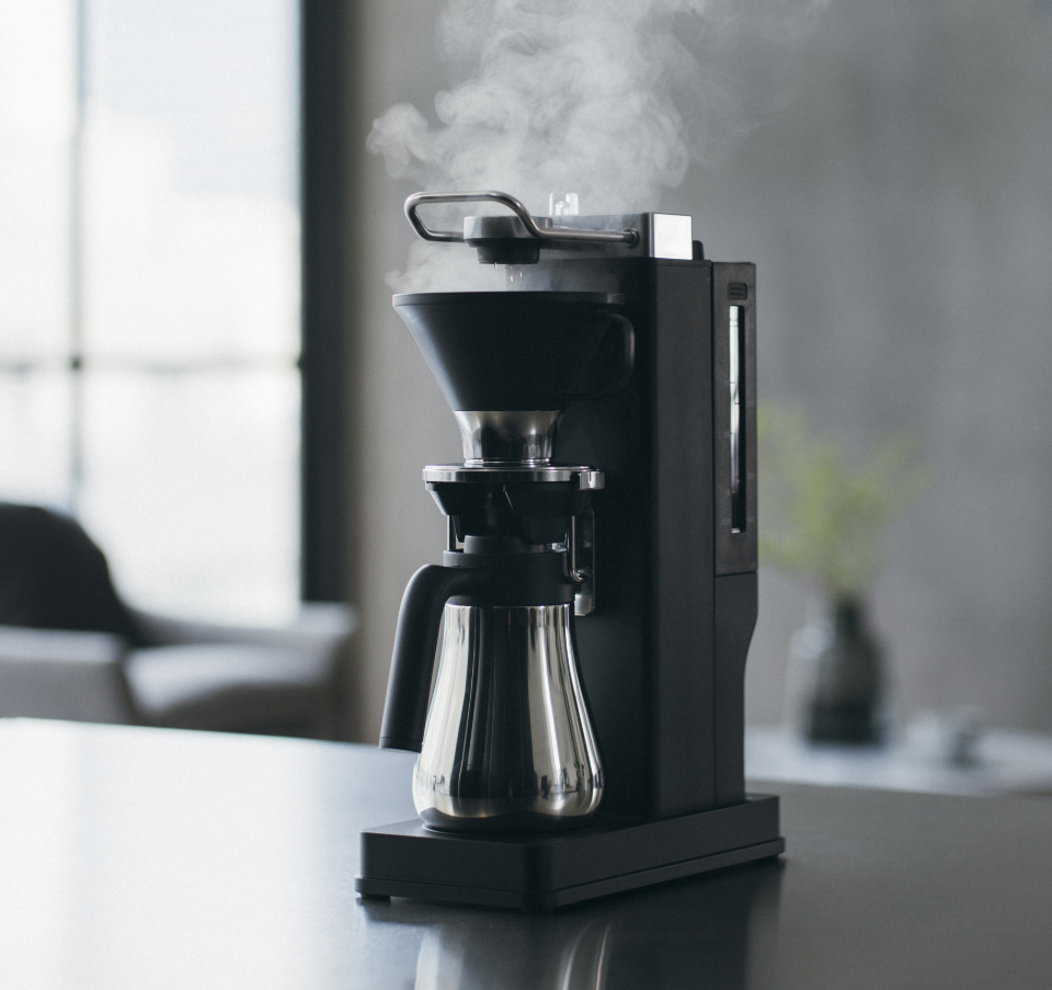 The Brew making fresh coffee in soft morning light